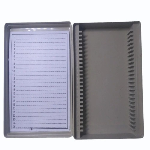 Plastic Microscope Slide Box