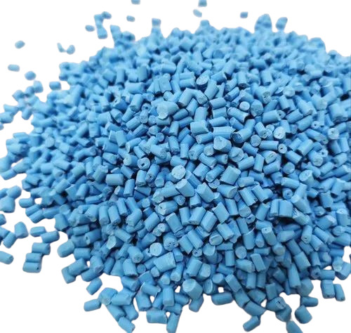 Sky Blue Abs Plastic Granules