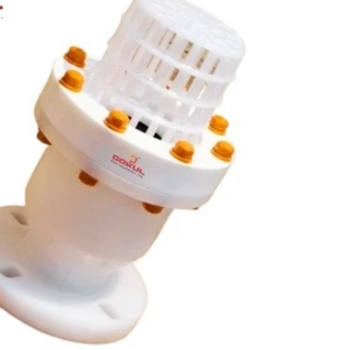 White Pp Foot Valve