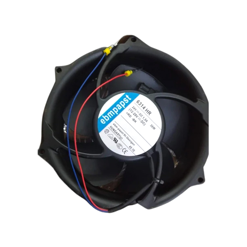 Cooling Fan 24 Volt - Plastic, Standard Size, Black | Long Life, Tested Performance, 1 Year Warranty