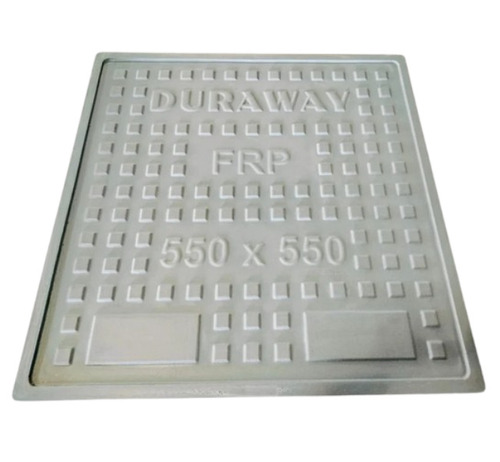 FRP Square Manhole Cover 1000x1000mm 2.5 Ton