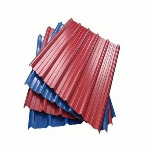 Galvanized Iron Roofing Sheet - Iron, Silver, Cold Rolled Rectangular | Galvanized Metal, Custom Size