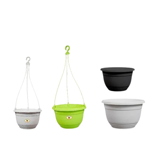 Plastic Balcony Hanging Pots
