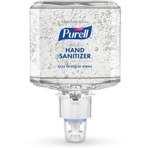 Purell Es4 Push Style Sanitizer Gel Refill 1200 Ml - Transparent Color, 1200 Ml | Touch-Free Operation, Quick Dispensing, Hygienic Refill, Alcohol-Based, Fast Drying, Moisturizing, Spill Resistant, Easy Installation