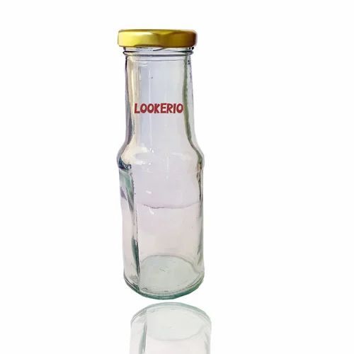 100 Ml Milk Glass Bottle - Glass, 100 Ml, Transparent | Eco Friendly, Leak Proof