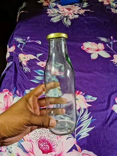500 Ml Milk Shake Glass Bottle - Glass 500 Ml Transparent | Eco Friendly Leak Proof