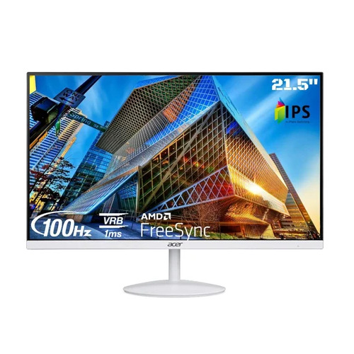Acer Full HD IPS Ultra Slim Backlight LED Monitor - 23.8 Inch, 1920x1080, 1ms Response, 100Hz Refresh | Ultra Thin, Zero Frame Design, HDMI & VGA Ports