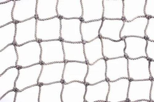 Carbon Fiber Rope Cargo Net - 20-40 Inch, 4mm Thick, White | Carbon Fiber, Safety Purpose