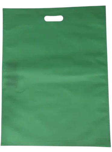 Green Non Woven D Cut Bags