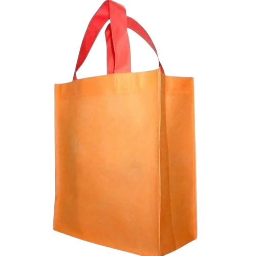 Loop Handle Non Woven Carry Bag - Non Woven Material, Rectangle Shape, Multiple Colors | Durable, Eco Friendly, 10 kg Load Capacity, Food Industrial Use