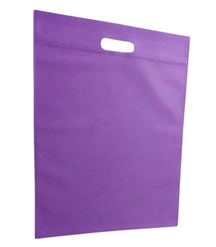 Purple Non Woven D Cut Bags