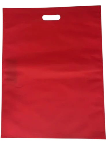 Red Non Woven D Cut Bags