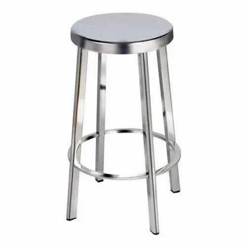 Stainless Steel Plain Stool