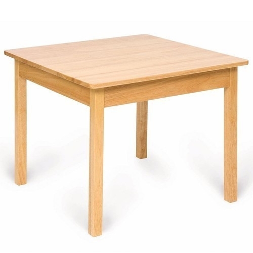 Wooden Table - Wood, Wooden Color | Water Resistance, Termite Resistance, No Assembly Required, Storage Usage