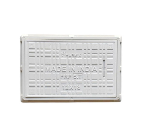 12 X 18 Inch Frp Rectangular Manhole Cover - Frp, 12x18 Inch, 5 Ton Load Capacity