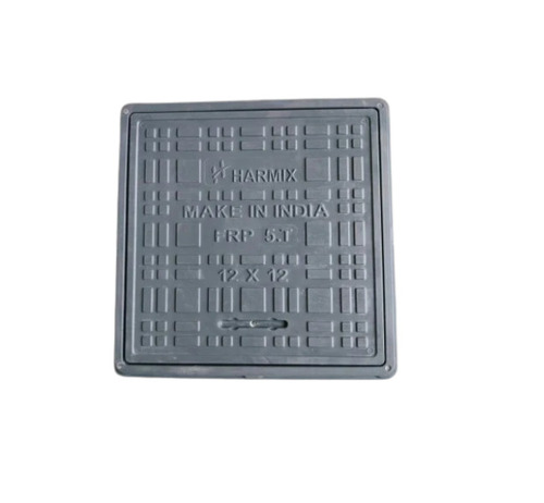 12x12 Inch Grey Frp Square Manhole Cover