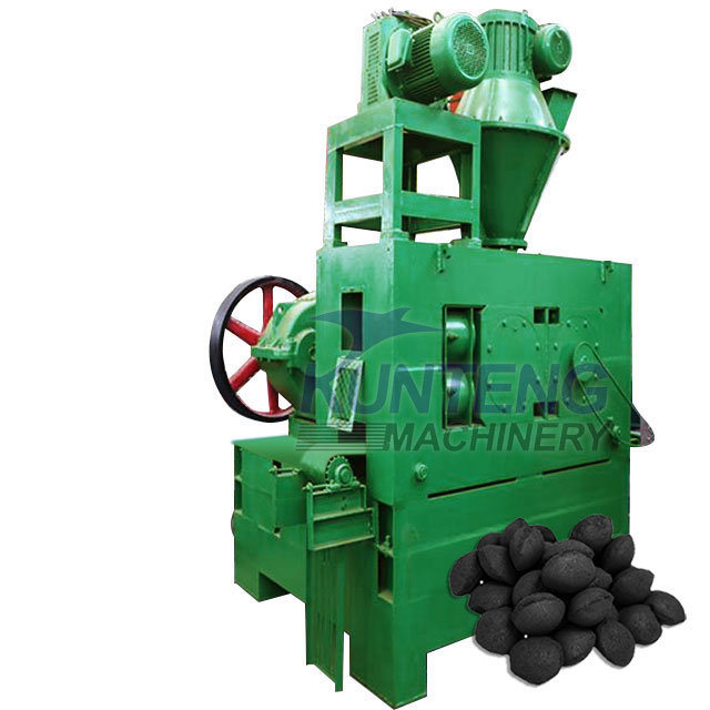 Charcoal Coke Powder Ball Press Machine - Briquette Size: Customized