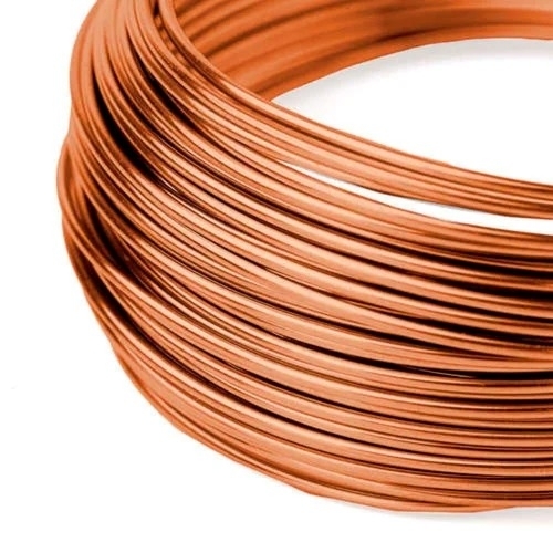 Ec Grade Copper Wire - Copper 2mm Diameter, Thermosetting Insulation, Polished Surface | Golden Color, Industrial Use