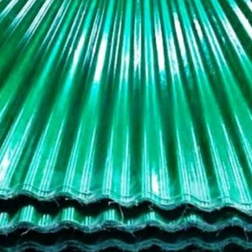 Green Roofing Sheet - Durable Green, Custom Size | Corrosion Resistance, Rust Proof
