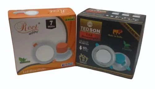 Led Concealed Light Packaging Box - Paper 200-270 GSM, Multicolor, Moisture Proof | Litho Laminated Coating, Glossy Lamination, Eco Friendly, Water Resistant