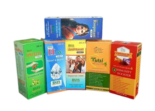 Pharmaceutical Syrup Packaging Box