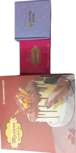 Printed Cake Box