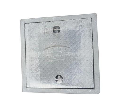 560mm x 560mm Square SFRC Manhole Cover - Steel Fiber Reinforced Concrete, Round Shape, Drainage Application