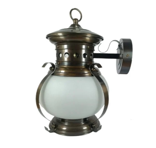 Brass Outdoor Wall Lamp