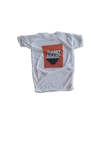 Campaigning Election T Shirt - Polyester, XS to XXXL, White | Breathable, Skin-Friendly, Quick Dry, Color Fade Resistant