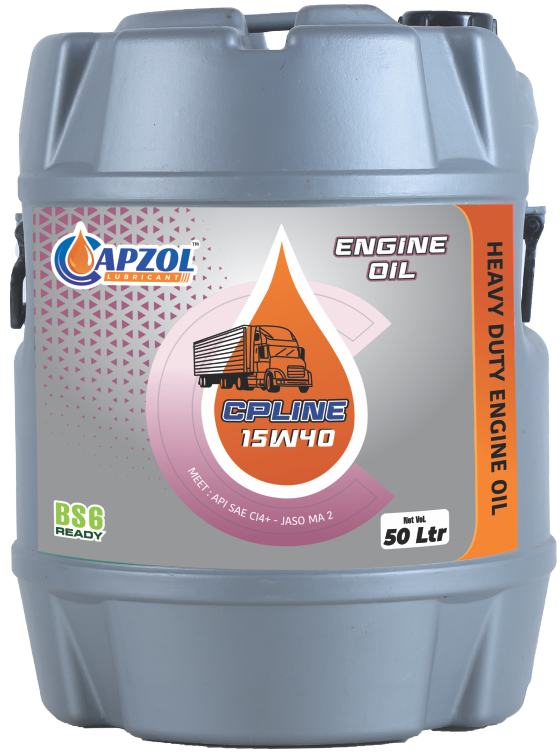 Cpline Sae 15W40 Api Ci-4+ 50 Ltr Engine Oil - Application: Automotive Industries