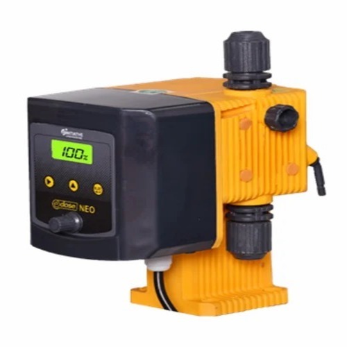 E Dose Dosing Pump - Steel, Customize Size, Multicolor, 12 LPH, 4 Bar Max Pressure | Industrial Water Usage, Manual Control