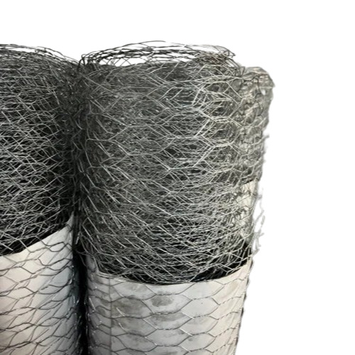 Gi Hexagonal Poultry Wire Mesh - Galvanized Iron 26 Gauge, 1/2 Inch Silver | Steel Material