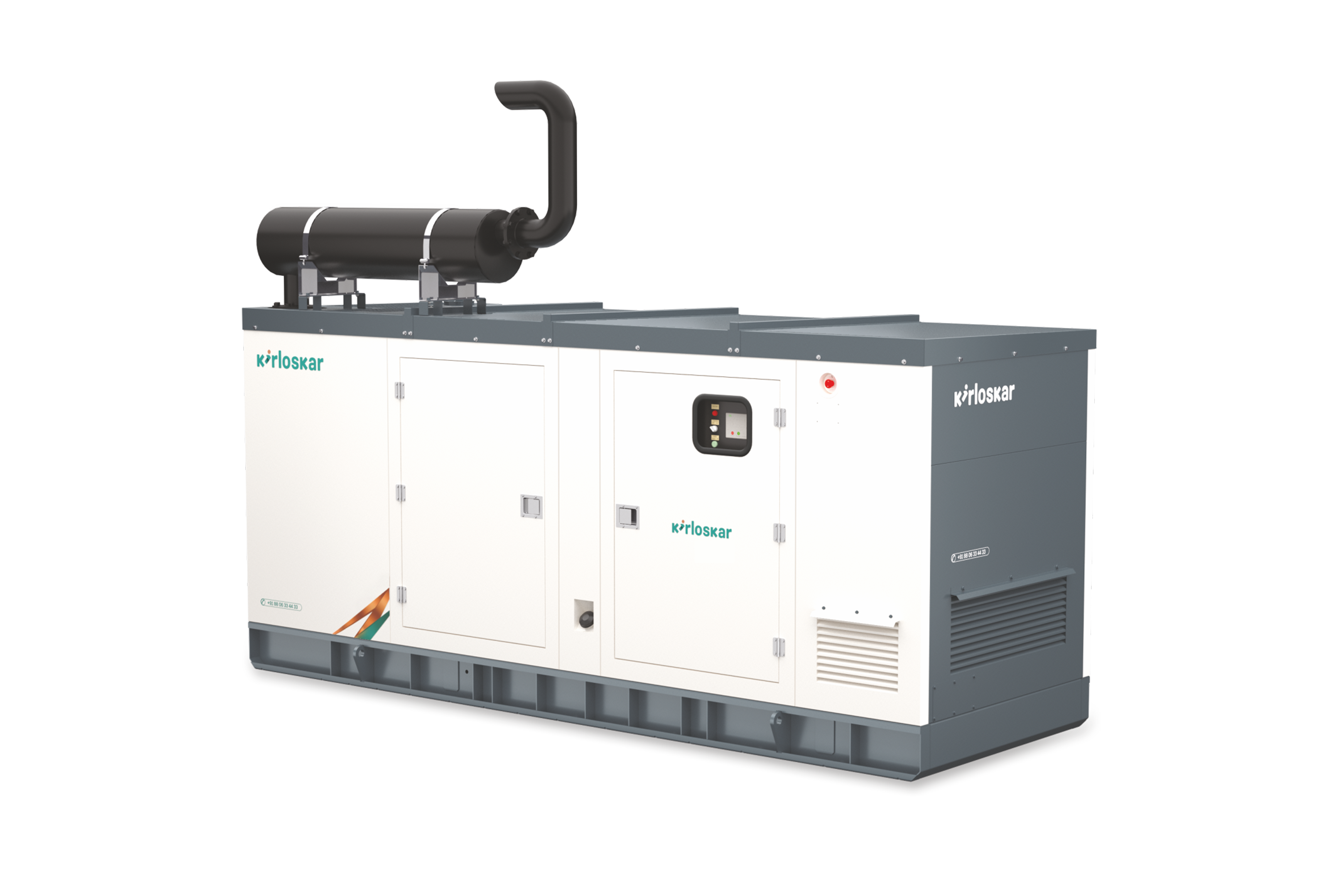 Kirloskar Genset - Color: White