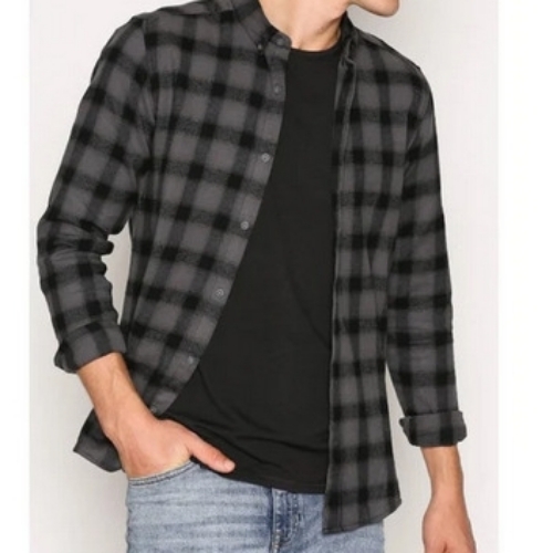 Men Casual Check Shirt