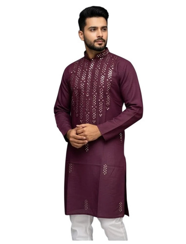 Men Printed Cotton Blend Kurta