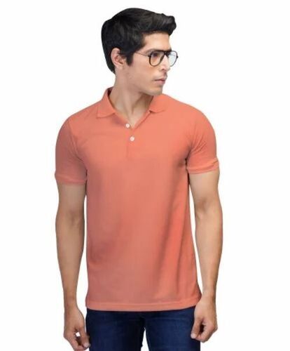 Mens Plain Polo T Shirt - Cotton 220 GSM Multiple Colors | Lightweight Breathable Short Sleeves Casual