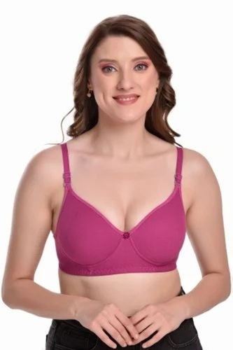 Plain Cotton Bra