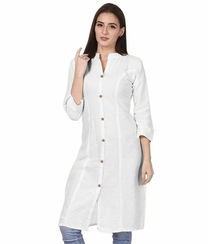 Plain Cotton Kurti
