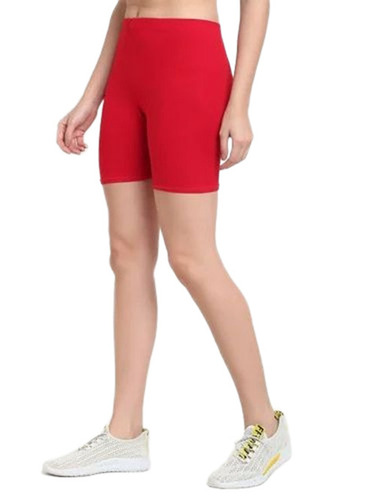 Red Cycling Shorts
