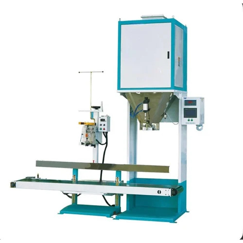 Semi Automatic Industrial Bag Filling Machine - Stainless Steel, 3 Phase, 4 HP, PLC Control | Durable, Heavy Duty, Rust Proof, Efficient