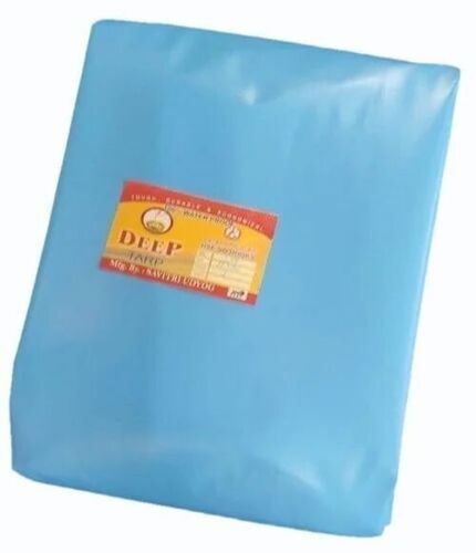 Sky Blue Hdpe Tarpaulin - Hdpe, Customized Size, 200 GSM | Woven, Glossy, Waterproof, Industrial Use