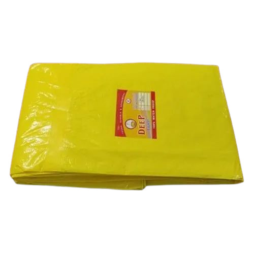 Yellow Plastic Tarpaulin