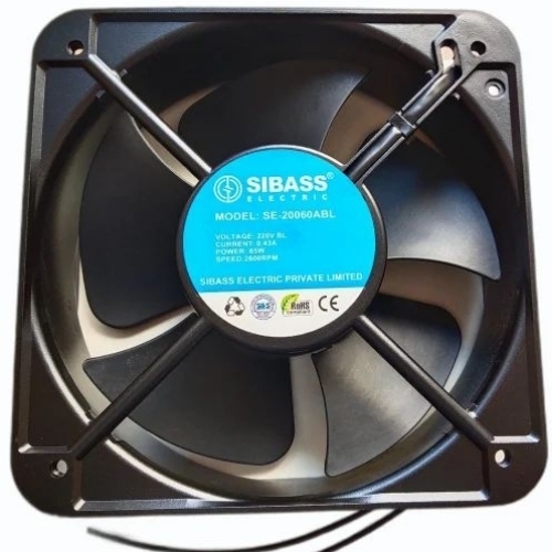 Ac Axial Fan - Steel Blades, 150V, Wall Mounted | High Efficiency, Low Noise, Energy Efficient, Lightweight, Reliable Performance