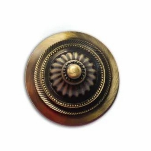 Brass Mandir Dome Mirror Cap