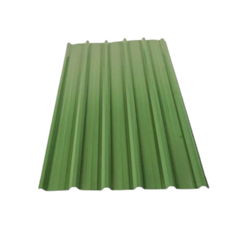 Corrugated Roofing Sheets - Stainless Steel 0.50 mm Green Galvanised, Color Coated for Residential & Commercial Use
