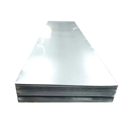 Galvanised Plain Sheets - Stainless Steel SS304 L, 4 mm Thickness, Silver | Industrial Grade, Cold Rolled, Plain Pattern