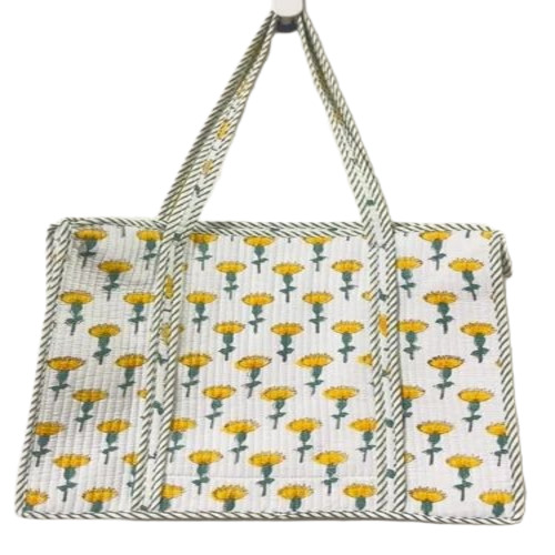 Handblock Printed Cotton Tote Bags