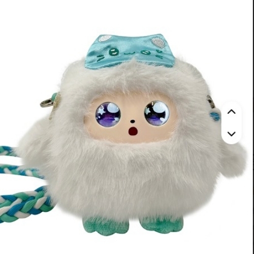 Plush Toys - Fabric Blue and White Lightweight | Soft Touch Washable Adorable Design