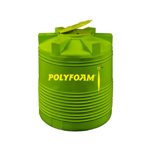 Polyfoam Water Storage Tank - 500L Mist Green, 4 Layer Dual Foaming, Food Grade, Temperature Insulator