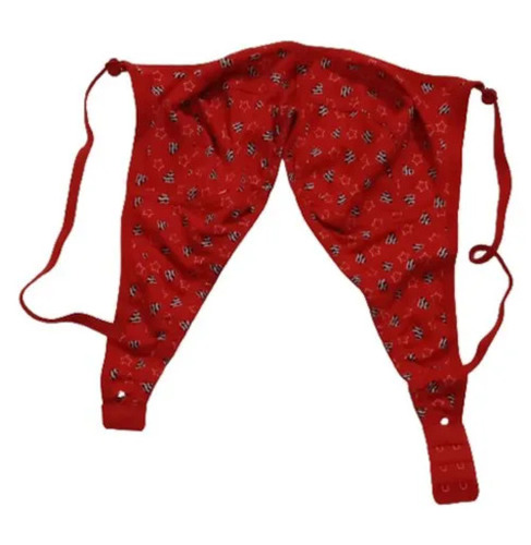 Red Lycra Cotton Bra